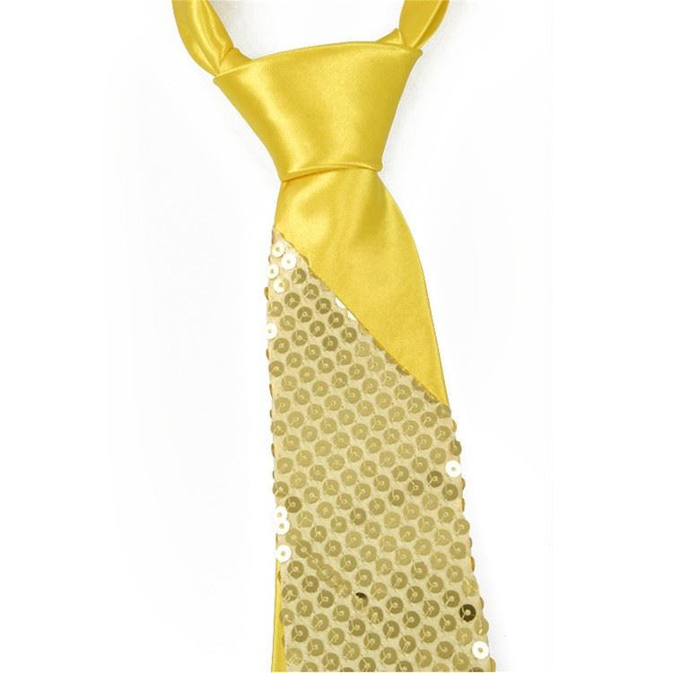 Sequin Full Length Neck Tie Fancy Dress Dance Party Costume New