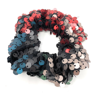 Sequin Elastic Stretch Hair Tie Scrunchie Ponytail Holder Scrunchy