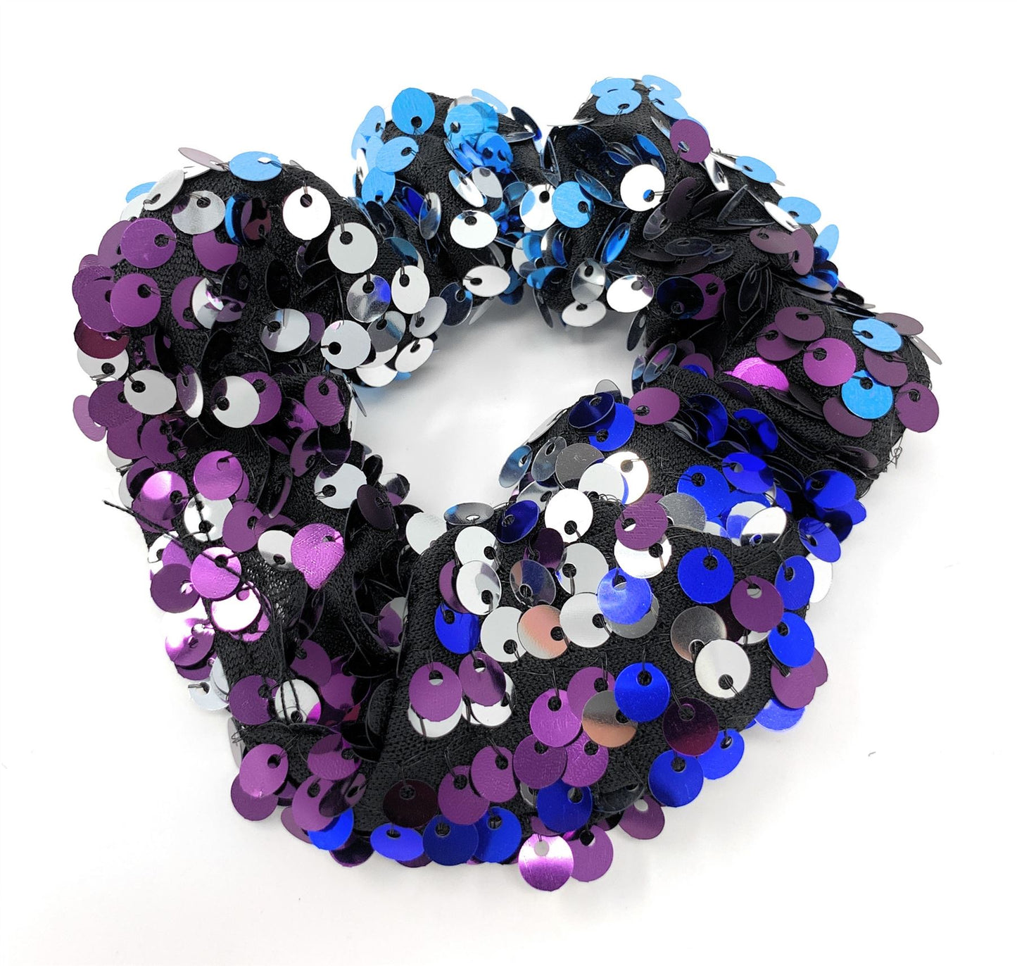 Sequin Elastic Stretch Hair Tie Scrunchie Ponytail Holder Scrunchy