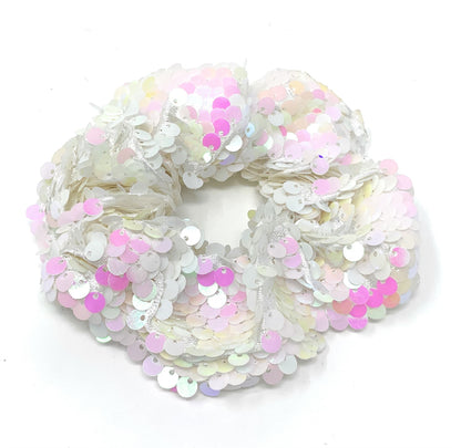 Sequin Elastic Stretch Hair Tie Scrunchie Ponytail Holder Scrunchy